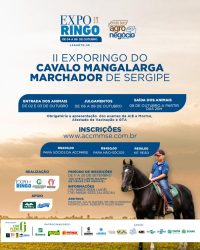 II EXPORINGO DO CAVALO MANGALARGA MARCHADOR DE SERGIPE